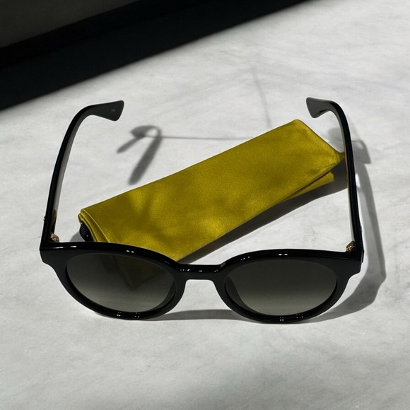 Black Gucci Marmont Cat Eye Sunglasses main image 8